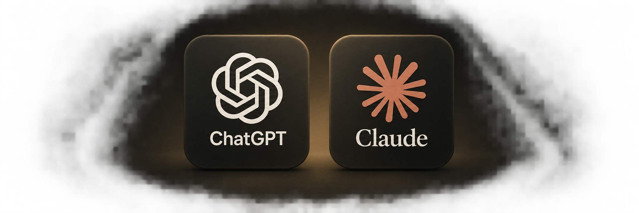 Logos do ChatGPT e do Claude